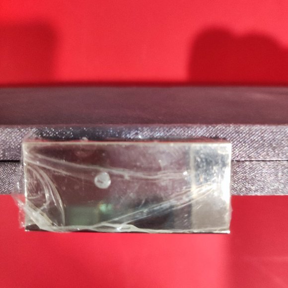 Jessica  clutch chain strap silver colour  NWT - Picture 4 of 7